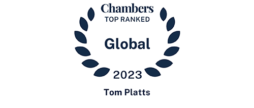 Tom Platts - Top Ranked in - Chambers Global 2023
